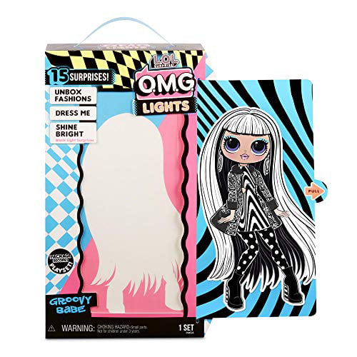 LOL Surprise OMG Lights Groovy Babe Fashion Doll NEW 