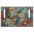 thumbnail image 2 of XYZCANDO Colorful Hummingbird Floral Golf Cart Seat Cover | 4 Pockets Non-slip Washable | Universal Fit 2-Seat Golf Cart Accessory, 2 of 8