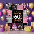 thumbnail image 2 of LHSHID Happy Birthday Blanket Birthday Gifts for Women Happy Birthday to You Soft Throw Blanket Happy Birthday Gifts for Women Women Girl Birthday Gift Ideas Womens Birthday Gifts Size 50x60in, 2 of 6