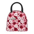 thumbnail image 1 of Gaeub Rose Lunch Bag Water-Resistant, Leakproof, Durable, with Spacious Main Compartment and Front Pocket, for School, Work, Picnic, Outdoor Use-One Size, 1 of 6