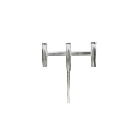 TACO Marine F31-0780BXY-1 Deluxe Trident Rod Holder Cluster with Tool Caddy - Straight