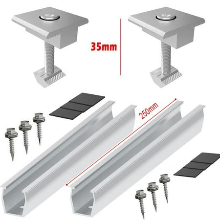 

Yannee Solar Panel Module Aluminum Bracket Rail Fastening rail Trapezoidal Roof Mount