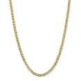 thumbnail image 1 of Leslie's Real 14kt Yellow Gold 4.5mm Concave Anchor Chain; 20 inch; Lobster Clasp; for Adults and Teens; for Women and Men, 1 of 5