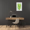 thumbnail image 3 of OToole, Tim 10x14 White Modern Wood Framed Museum Art Print Titled - Chartreuse Tropical Foliage I, 3 of 4