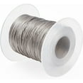 thumbnail image 4 of 1 Roll 328 FT 304 Stainless Steel Beading Wire 24 Gauge Jewelry Craft Wire for Jewelry Making Strapping Sculpture Frame Cleaning Brushes Making and Other Crafts Project, 4 of 6