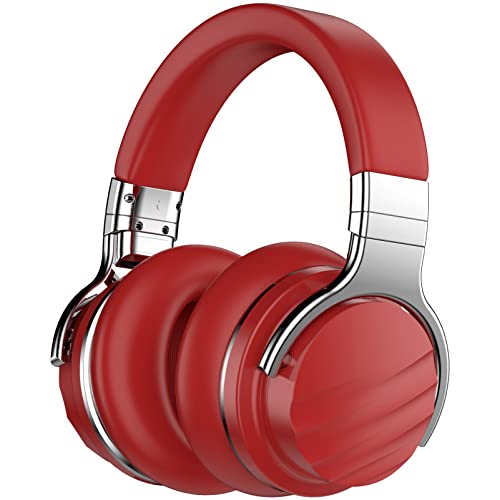 MOVSSOU E7 Max Active Noise Cancelling Bluetooth Headphones, OverEar