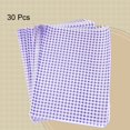 thumbnail image 3 of Uxcell 30pcs Papel Encerado Cuadrado 14.96" x 14.96" para Envolver Alimentos, Púrpura, 3 of 7