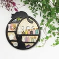 thumbnail image 2 of ABPETE Cats on The Moon Crystal Display Shelf, Wooden Hanging Floating Shelf, Crescent Moon Phase Shelf Stones Essential Oil Organizer Rock Storage Gem Holder Wood Gothic Witchy Boho Home Wall Decor, 2 of 15