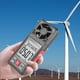 thumbnail image 3 of Anemómetro digital HT605 Probador de volumen de aire de precisión portátil Medidor de velocidad del viento Likrtyny Piezas de repuesto para herramientas, 3 of 9