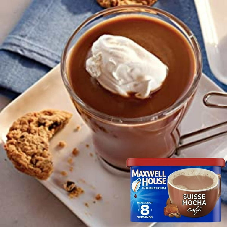Maxwell House International Suisse Mocha Cafe, Instant Mix, Tasty