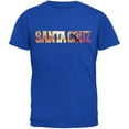 thumbnail image 1 of Santa Cruz Sunset Royal Adult T-Shirt, 1 of 1