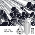 thumbnail image 4 of Ensemble de Cocktail à la Mode 750ml en Acier Inoxydable Barware Outil Kit avec Passoire Mesure Tasse Shaker pour Barman BarSilver, 4 of 6