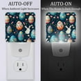 thumbnail image 2 of Easter LED Square Night Lights - Stylish and Convenient Illumination for Any Space - Pack of 2, 2 of 6