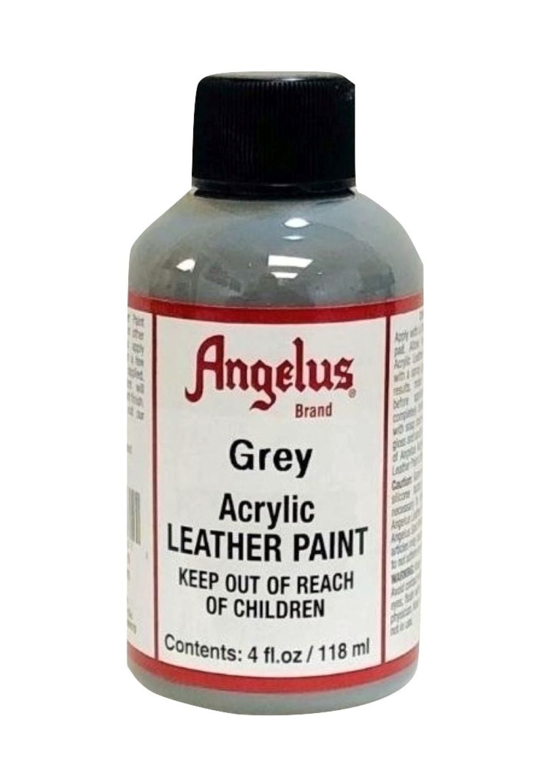 Angelus Acrylic Leather Paint, 4 fl.oz. Grey