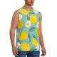 thumbnail image 2 of Balery Lemons Chamomile Flowers And Leaves Camisetas sin mangas para hombre, absorbe la humedad y protege contra el mal olor.-Medium, 2 of 7