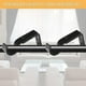 thumbnail image 4 of Adjustable Metal Curtain Rod Brackets, Heavy Duty Iron Wall Mounts With Screws Anchors For 25mm Rods (4-pack, Black), 4 of 5