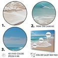 thumbnail image 3 of Designart "Harmonious Beach Oceanfront" Coastal Floater Framed Canvas Wall Art, 3 of 5