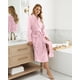 thumbnail image 5 of Bata NY Threads de Forro Polar de Felpa Mediana Suave Rosa Claro, 5 of 6