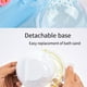 thumbnail image 5 of Greeniant Bañera para hámster, fácil de cuidar, Adorable, hecha de ABS, casa transpirable para hámsteres, tamaño compacto Suministros de alimentación y agua para mascotas rosa, 5 of 6