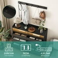 thumbnail image 6 of Living Room Sideboard Storage Cabinet,Drawer Cabinet,Black Mdf Furniture Primary Living Space Cabinets, 6 of 18