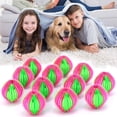 thumbnail image 1 of Pet Hair Remover for Laundry, Lint Remover Washing Machine Hair Catcher /Reusable Floating Pet Fur Catcher for Animal Hair/Clothes/Bedding Washer Dryer Floating Ball 12 Pack (Color random) Ormromra WRLF-17, 1 of 1