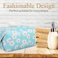 thumbnail image 3 of Tissue Box Cover, PVC Leather Rectangular Tissue Case for Vanity Countertop, Livingroom, 17 *11*8cmgreen, 3 of 4