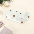 thumbnail image 3 of Unique Bargains 1 Pc Women Small Persimmon Makeup Bag for Travel Vacation White Polyester, 3 of 4