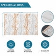thumbnail image 7 of Placemat Tree Branch Placemats for Dining Table Botanical Orange Grey Washable Table Mats for Party Kitchen Dining Decoration, 7 of 7