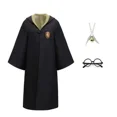 thumbnail image 3 of Nueva capa mágica, bata, disfraz de Hermione Granger, disfraz de Harry Potter, bufanda LED, gafas, ropa de Cosplay de Gryffindor, accesorios de regalo, 3 of 5