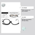 thumbnail image 4 of Makeup Reading Glasses with Flip Up Double Lens, Make Up Eye Glasses for Women, Makeup Reading Glasses for Women Make Up Glasses With Spring Hinge Magnification By 1.7 Times for Reading Makeup, 4 of 9