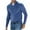 Navy, variant on Otvok Mens Wool Sweater Stand Up Collar Solid Long Sleeve Knitted Pullovers