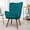 Greynish Blue, variant on US Pride Furniture Kreedence 26.38" W Microfiber Wing Back Armchair, Teal