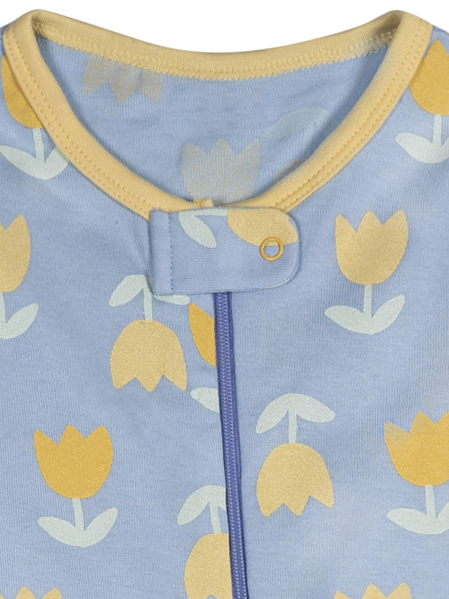 Onesies Brand Baby Girl Footed Pajamas, 4-Pack, Sizes Newborn - 24 Months