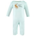 thumbnail image 4 of Hudson Baby Unisex Baby Cotton Coveralls, Little Monkey, 12-18 Months, 4 of 5