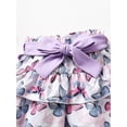 thumbnail image 6 of Happy Town Baby Girls Summer Outfits Sling Romper Butterfly Short Skirts Set for 3-24 Months, 6 of 8