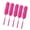 Rose red, variant on POYOGA Expandable Cleaning Brush Flexible Fiber Duster Bendable Head Cobwebs Cleaner