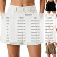 thumbnail image 3 of Sheghy Cotton Shorts for Women Casual Women High Waist Solid Blazer Suit Shorts with Functional Pockets White S, 3 of 5