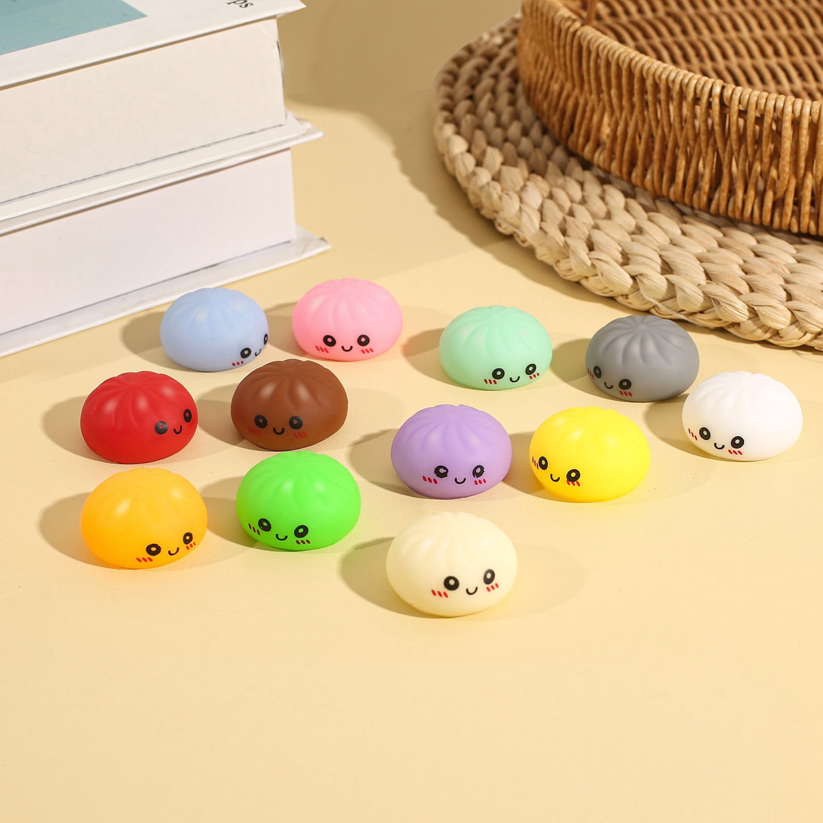 Crazy Fun RMS 24 Surprise Dumpling Advent Calendar Edition Fidget Toys Christmas Countdown Stress Relief Squishy for Kids