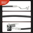 thumbnail image 5 of A-Premium Front Driver and Passenger Side Brake Hydraulic Hose Compatible with Select Kia and Hyundai Models - Sportage 2017-2020, Tucson 2016-2021 - Replace# 58732D3000 (Pack of 2), 5 of 5
