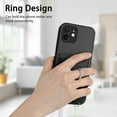 thumbnail image 2 of Allytechgroup iPhone 13 Mini Wallet Case for Women Men, Premium PU Leather Shockproof Hand Wrist Slim Fit Back Cover Phone Case for iPhone 13 Mini, Black, 2 of 6