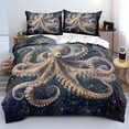 thumbnail image 1 of Octopus Twin Duvet Cover Mysterious Tentacles Comforter Cover Galaxy Bedding, 1 of 6