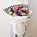 thumbnail image 3 of BBC Striped Flower Wrapping Paper for Gift Packaging 20 Sheets 23.6x23.6 Inch, 3 of 10