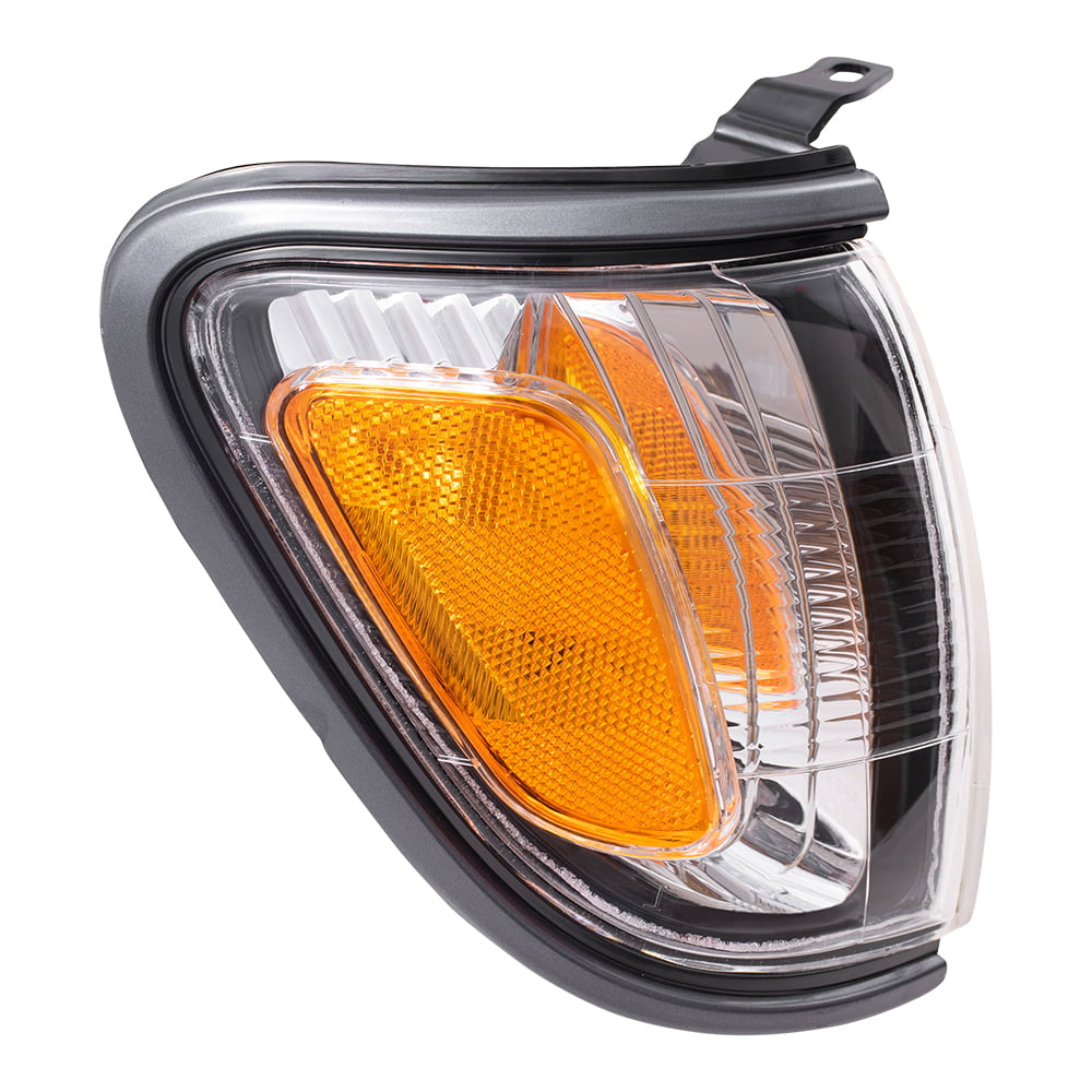 Drivers Park Signal Corner Marker Light Lamp with Grey Trim Replacement for Toyota Pickup Truck 8162004070 