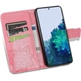 thumbnail image 5 of for Samsung Galaxy S22 Plus (Not s22) Wallet Case,Butterfly Flower PU Leather with Credit Card Slots Holder Magnetic Closure Folio Case Cover for Samsung Galaxy S22 Plus Rhinestone Pink, 5 of 13