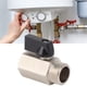 thumbnail image 5 of Válvula De Gas De Latón Heavy-Duty - Válvula De Bola De 1/2" Con Roscas Macho/Hembra Para Aplicaciones De Agua Potable Doméstica Y Arenado, 5 of 7