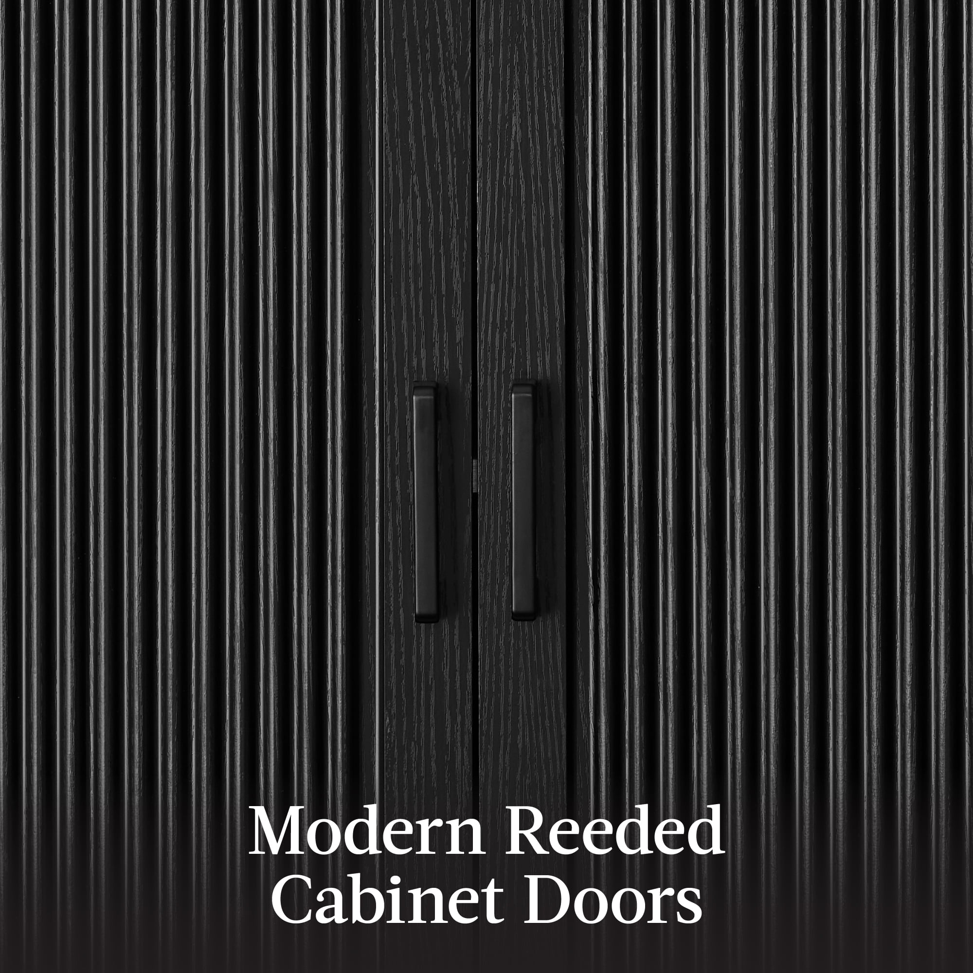 Best Choice Products 72" Tall Arched Pantry Cabinet w/ Doors, 5-Tier Storage Cabinet w/Adjustable Shelves - Black Oak