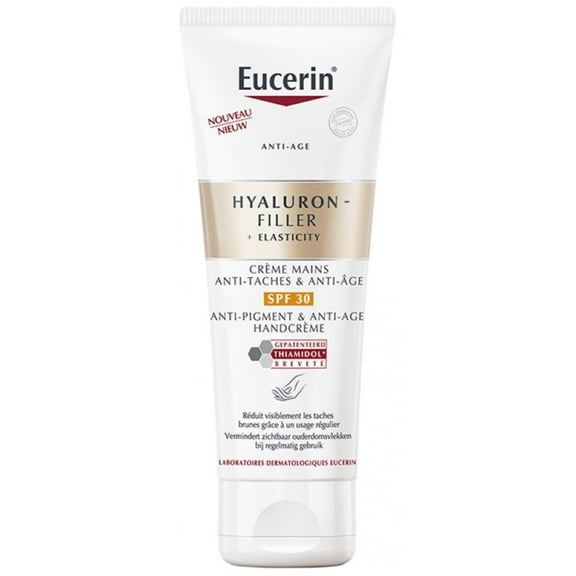 Eucerin Hyaluron-Filler   Elasticity Anti-Brown Spots & Anti-Aging Hand Cream SPF30 75ml