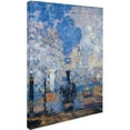 thumbnail image 2 of Trademark Fine Art "Saint Lazare Station" Canvas Art by Claude Monet, 2 of 3