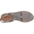thumbnail image 5 of Lucky Brand Women's Feray Leather Memory Foam Open-Toe Slip On Flat Sandal, 5 of 7