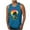 Blue, variant on EchfiProm Sleeveless Tops for Men Blue Tank Tops Tropical Hawaiian Palm Tree Round Neck Workout Tops XXXXL
